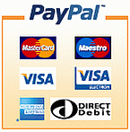 We accept PayPal.