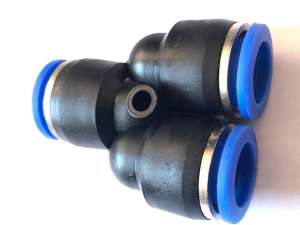 Evolution Aqua 12mm Y Piece Air Pipe fitting
