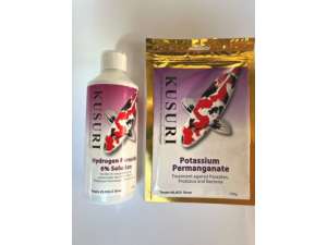 Potassium Permanganate 100g +Hydrogen Peroxide 500ml