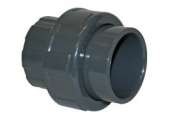 Socket PVC Union Plain to Plain